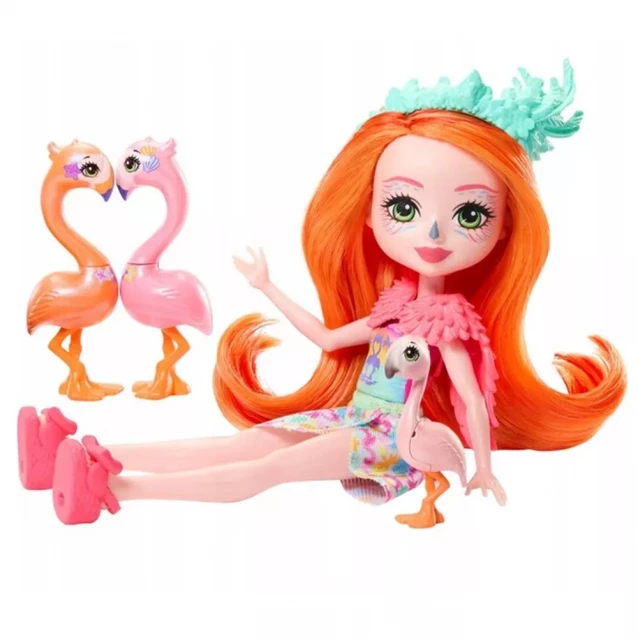 Кукла Enchantimals Семья Фламинго Флоринды (HRX85) - 4