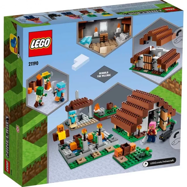Конструктор LEGO Minecraft Покинутое село (21190) - 2