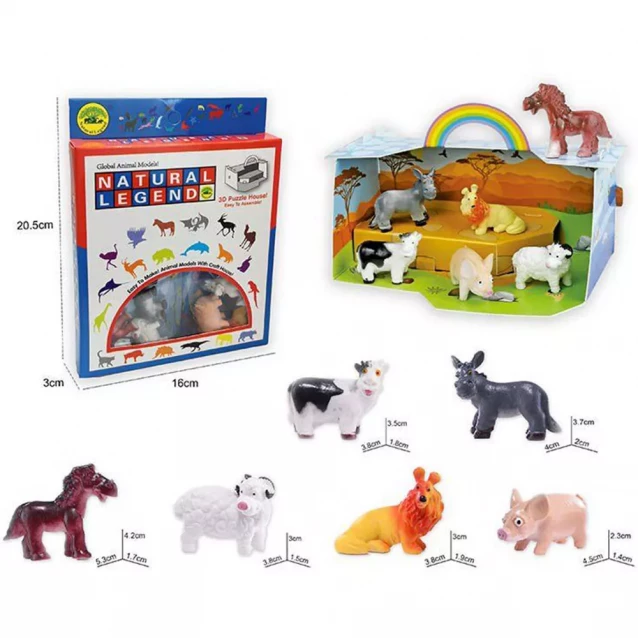 Игровой набор Країна іграшок Животные (3900-4) - 1