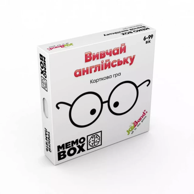 JOY BAND Настільна гра MemoBox Вивчай Англійську MB0004 - 1