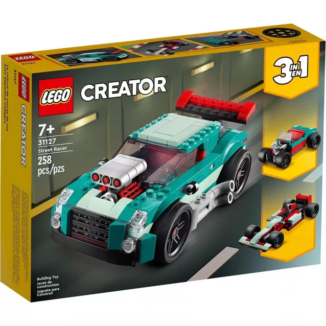 Конструктор Lego Creator Авто для вуличних гонок (31127) - 1