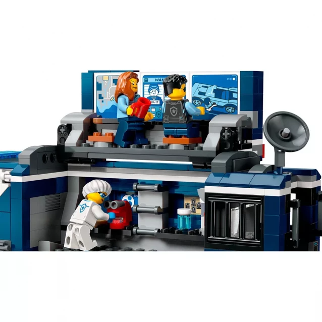Конструктор LEGO City Пересувна поліцейська криміналістична лабораторія (60418) - 5