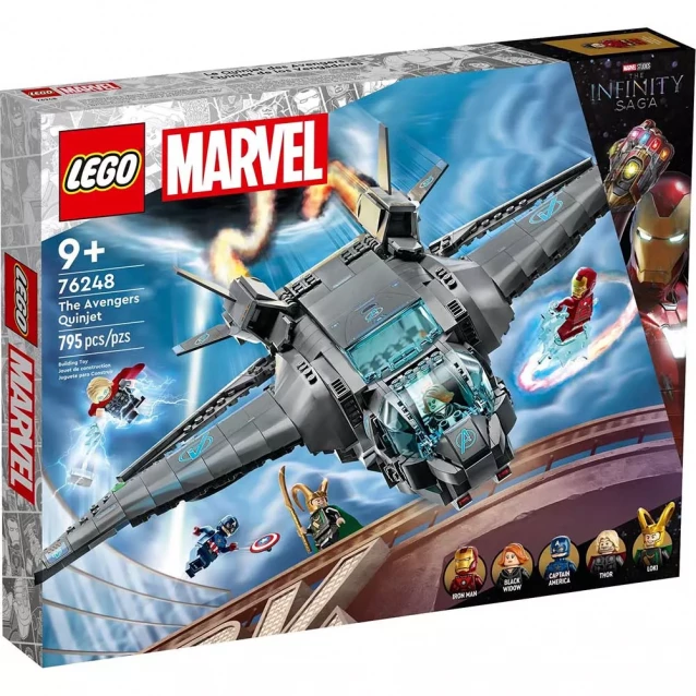 Конструктор LEGO Super Heroes Квинджет Мстителей (76248) - 1