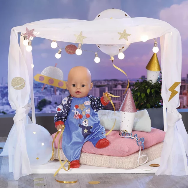 Одяг для ляльки Baby Born Святковий комбінезон 43 см (831090-2) - 5