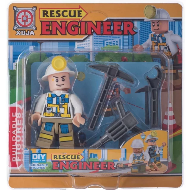 Конструктор Rescue engineer фигурка и аксессуары 6 видов - 2