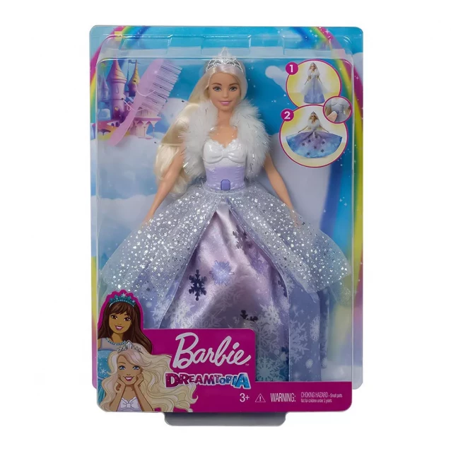 Barbie Лялька "Зимова принцеса" серії Дрімтопія Barbie GKH26 - 2