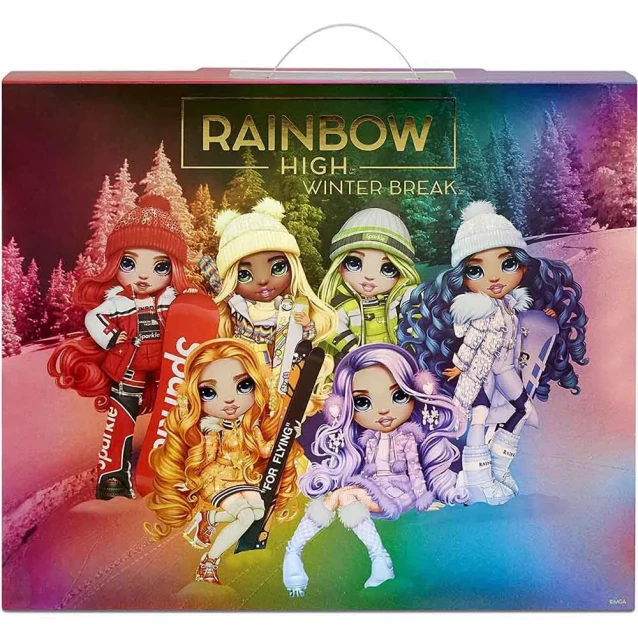 Rainbow High Лялька RAINBOW HIGH серії "Winter Break" - ДЖЕЙД ХАНТЕР (з аксесуарами) 574781 - 4