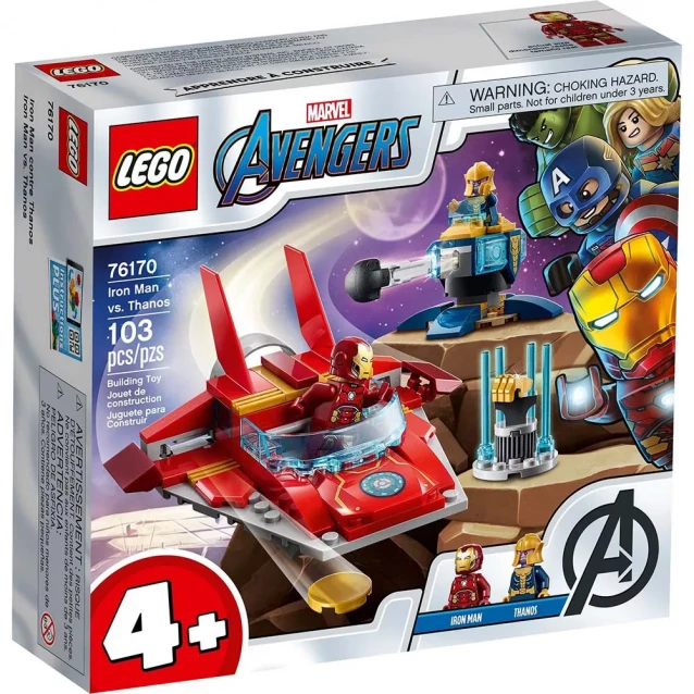 Конструктор LEGO Super Heroes Железный Человек против Таноса (76170) - 1