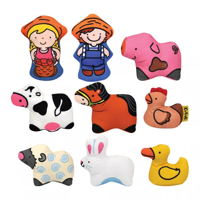 Іграшковий набір 3D килимок Ферма з тваринами - 2