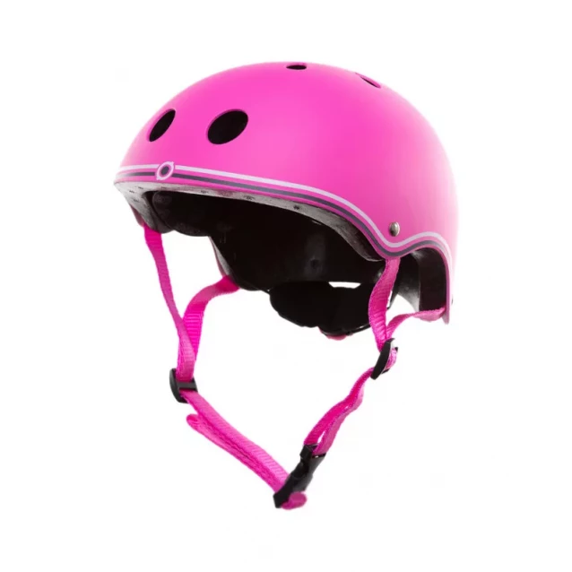 GLOBBER Шлем защитный детский, розовый, 51-54см (XS) - 1