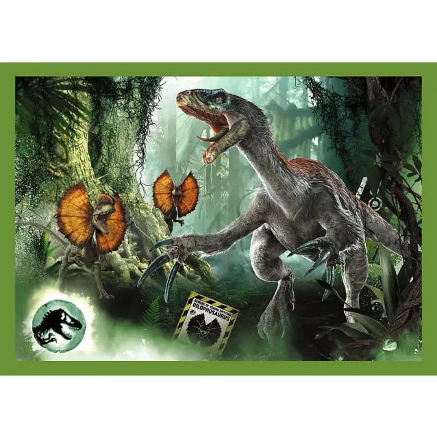 Пазли Trefl Світ динозаврів Загрозливі динозаври (34607) - 2