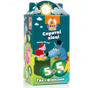 Гра Vladi-Toys Crazy Koko Спритні вівці Схопи 10-ку! (VT8033-03) для малюків