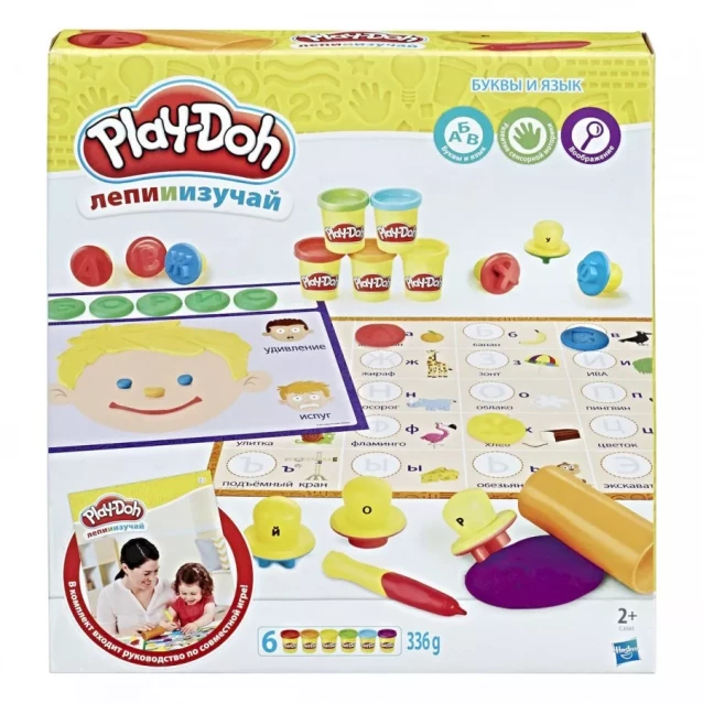 HASBRO Play-Doh Набор «БУКВЫ И ЯЗЫК» - 2