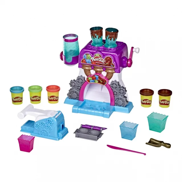 Набір з пластиліном Play Doh Фабрика цукерок (E9844) - 1