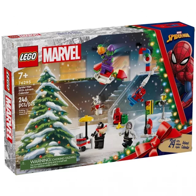 Конструктор LEGO Marvel Адвент-календар Людина-Павук 2024 (76293) - 1