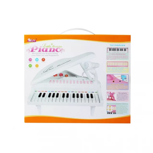 BAOLI Игрушка пианино (розовый) - 5