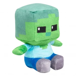 Плюшева іграшка JINX Minecraft Mini Crafter Zombie Plush-N/A-Green (JINX-08990PL) дитяча іграшка