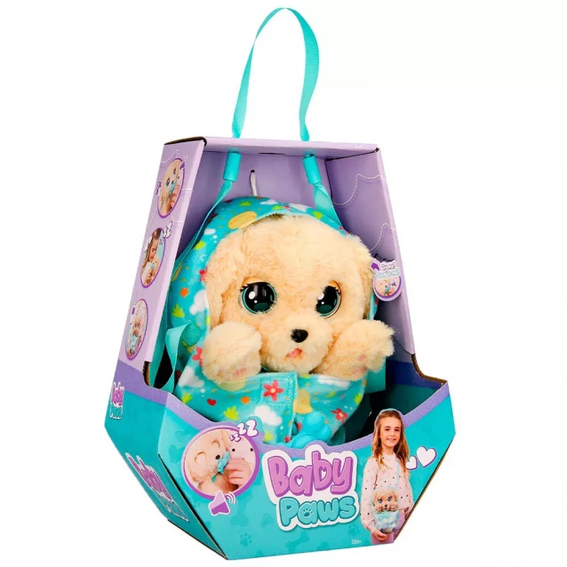 Іграшка інтерактивна Baby Paws Цуценя лабрадора (921146IM) - 1