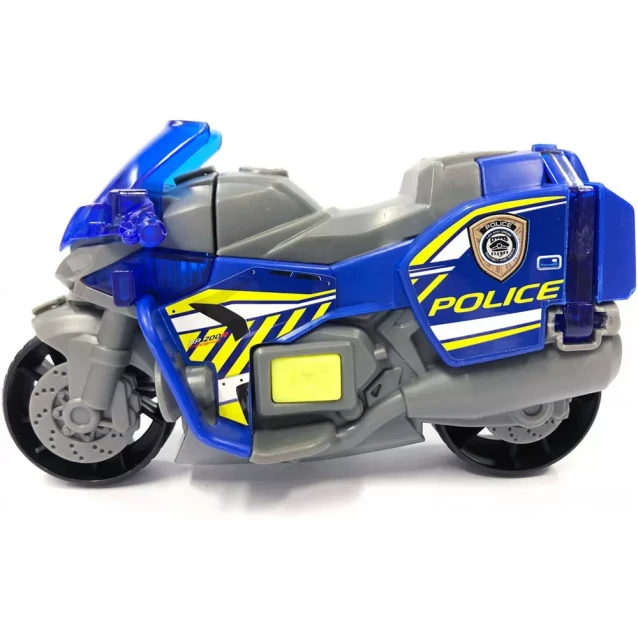 Поліцейський мотоцикл Dickie Toys 15 см (3302031) - 3
