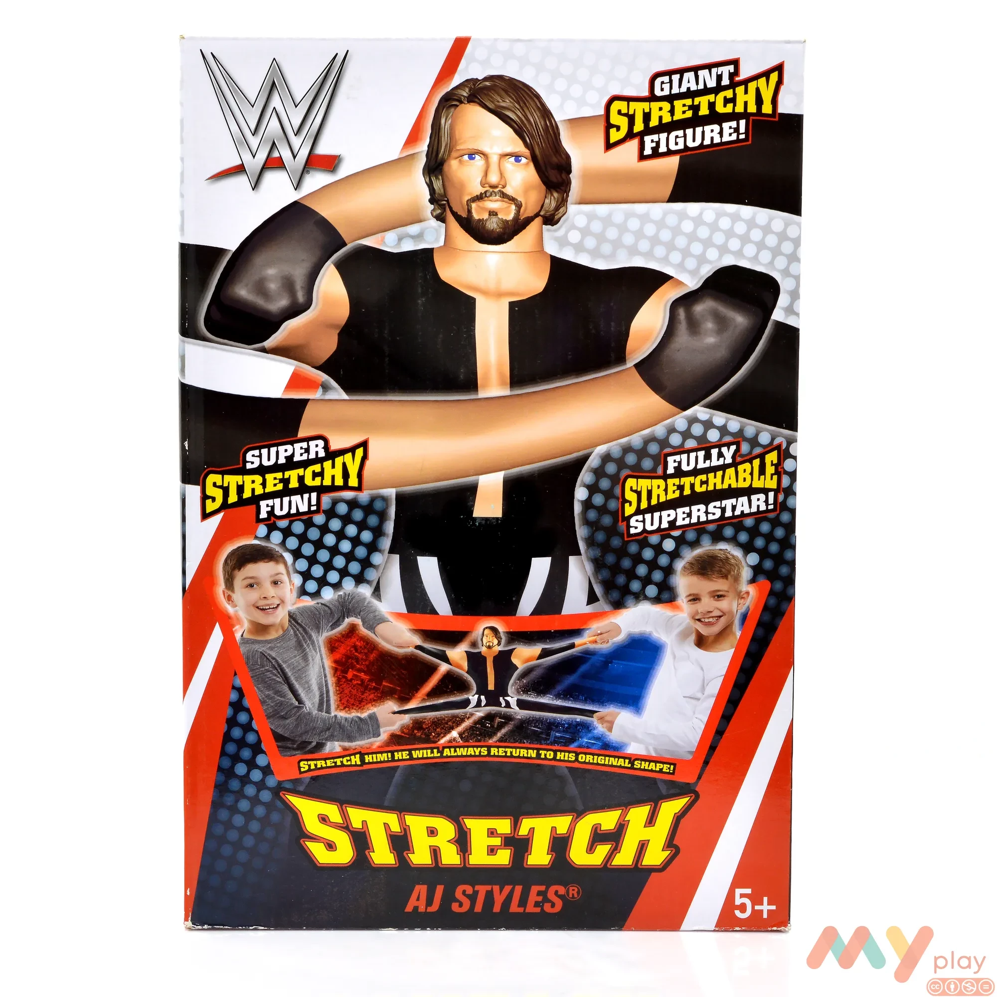 Іграшка-антистрес Stretch Ей Джей Стайлз WWE (120987) - ФОТО в 360° - 1