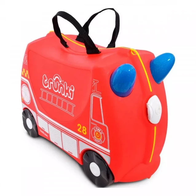 TRUNKI детский чемодан для путешествий Frank FireTruck - 4