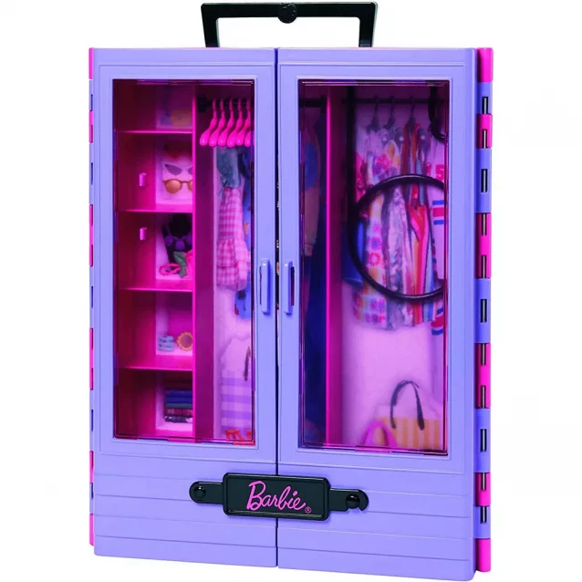 Шкаф для одежды Barbie с куклой (HJL66) - 5