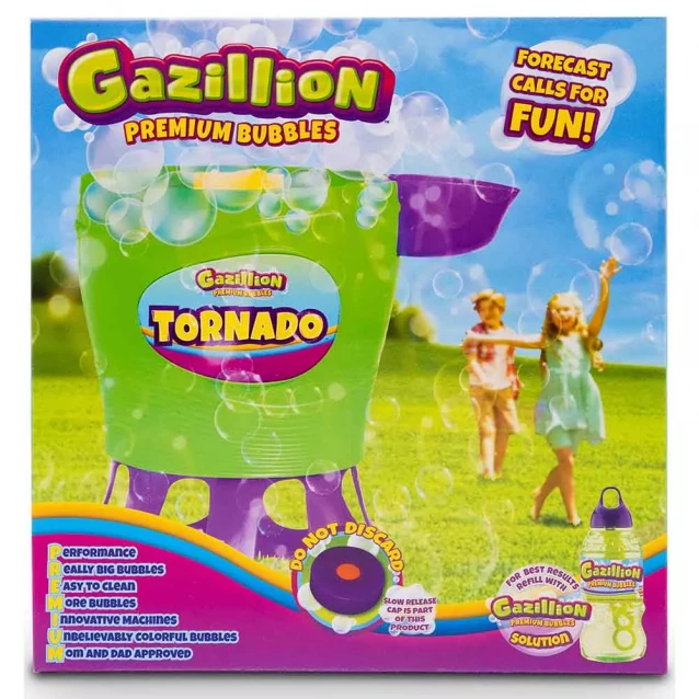Генератор мыльных пузырей Gazillion автоматический Торнадо 118 мл (GZ36365) - 9