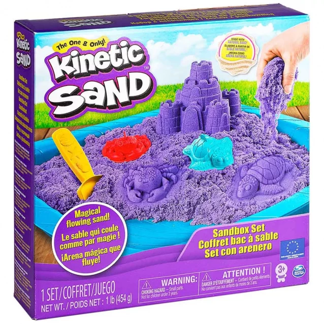 Набір кінетичного піску Kinetic Sand Замок з піску (287925) - 1