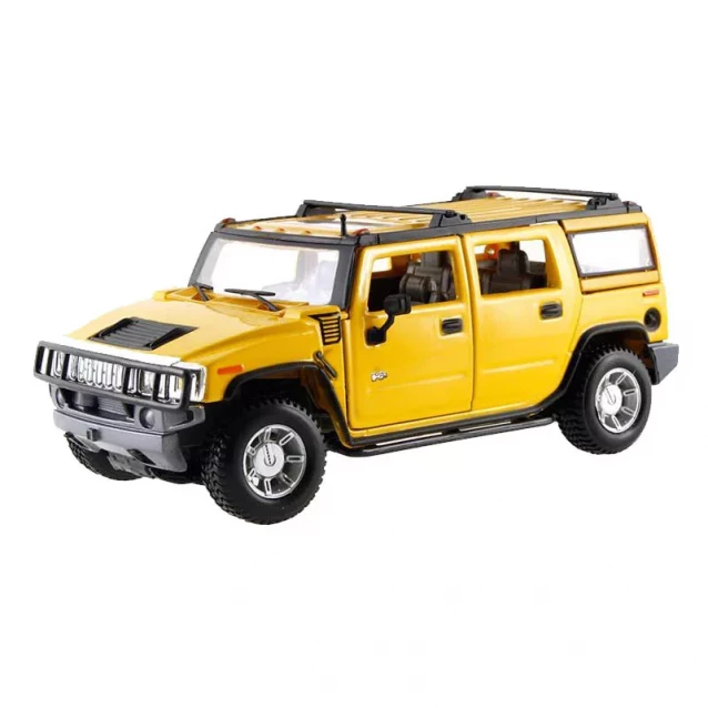 MAISTO Машинка игрушечная Hummer, масштаб 1: 27 31231 yellow - 1
