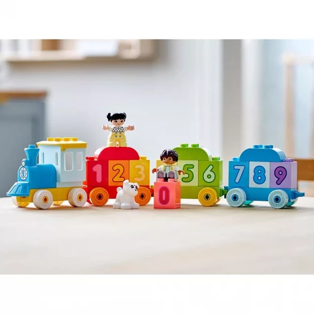 Конструктор LEGO Duplo Поезд с цифрами - учимся считать (10954) - 2