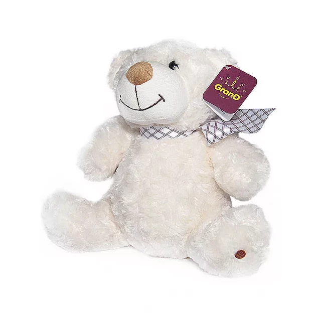 Мягкая игрушка Grand Медведь белый 25 см (2503GMB) - 2