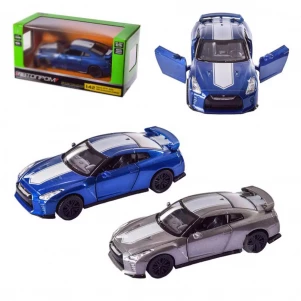 Іграшка машина метал арт. 4353  "АВТОПРОМ", 2 кольор., 1:42  Nissan GT-R (R35),відкр.двері,у кор. 14 дитяча іграшка