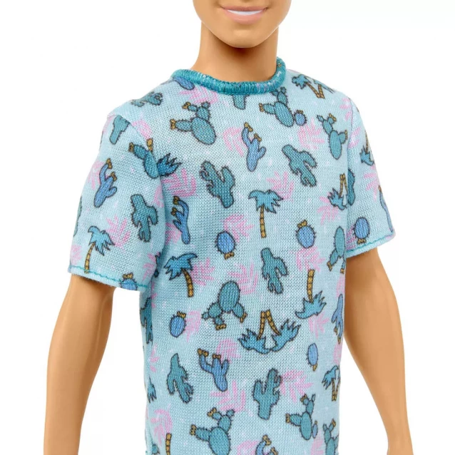 Кукла Barbie Модник Кен в футболке с кактусами (HJT10) - 4