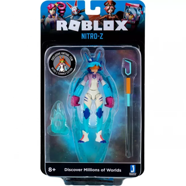 Ігрова колекційна фігурка Jazwares Roblox Imagination Figure Pack Nitr0-Z W8 - 1