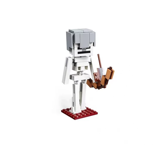 Конструктор Lego Minecraft Скелет И Лавовый Куб Серии Лего Майнкрафт™ (21150) - 4