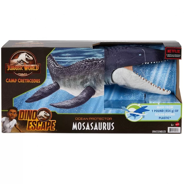 Фігурка динозавра Jurassic World Мозазавр з фільму Світ Юрського періоду (GXC09) - 2