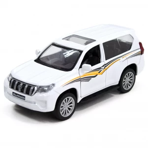 Автомодель TechnoDrive Toyota Land Cruiser біла (250277) дитяча іграшка