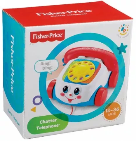 FISHER PRICE сенсорный развитие веселый телефон - 6
