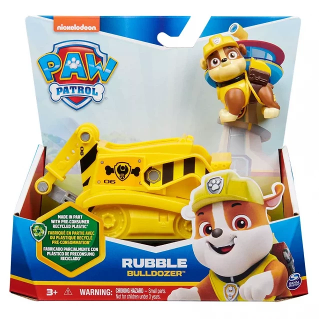 Рятівний автомобіль Paw Patrol з водієм Кремез (SM16775/9924) - 1
