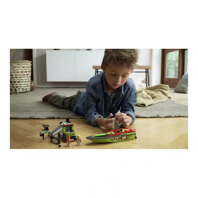 Конструктор LEGO City Транспортувальник швидкісних катерів (60254) - 9