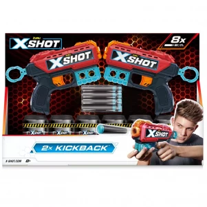Набір бластерів X-Shot Excel Kickback Red (36202R) дитяча іграшка
