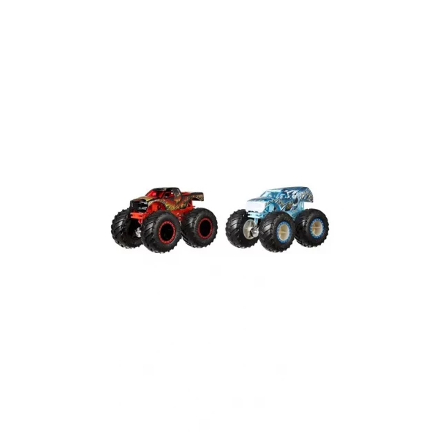Машинки-позашляховики Hot Wheels серії Monster Trucks 2 шт., в асорт. (FYJ64) - 3
