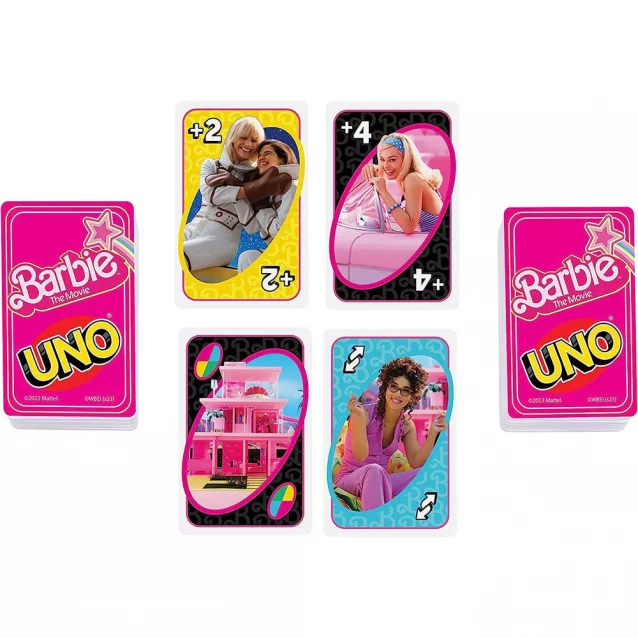 Настільна гра Uno Barbie у кіно (HPY59) - 7
