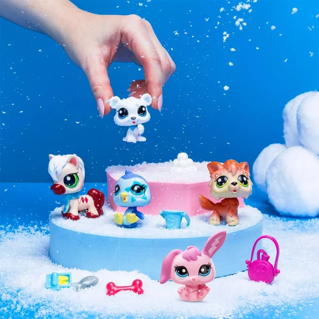 Набір фігурок Littlest PetShop Зимові пригоди 5в1 (00573) - 4