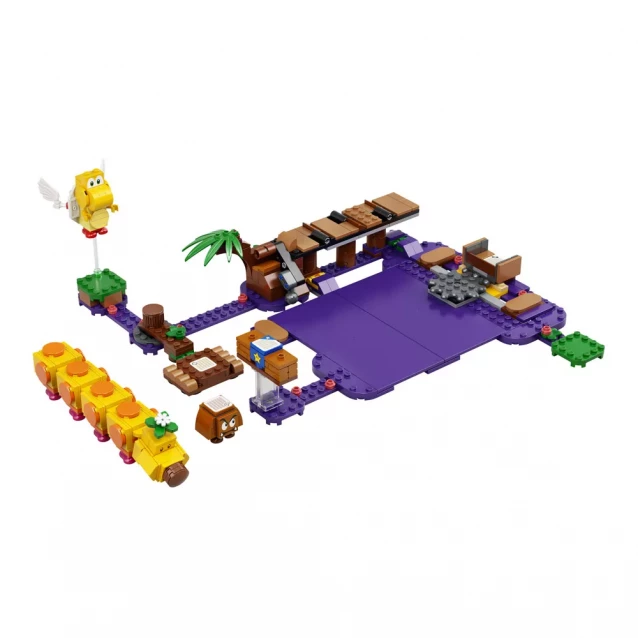 Конструктор Lego Super Mario Отруйне болото гусениці. Додатковий рівень (71383) - 3