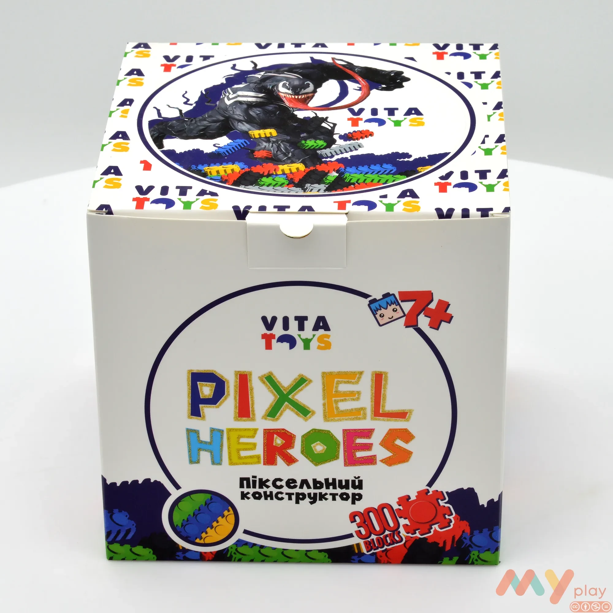 Конструктор Vita-toys Pixel Heroes Веном (VTK 0044) - ФОТО в 360° - 1