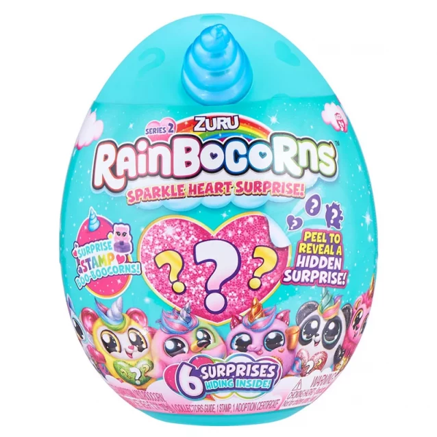 Мягкая игрушка-сюрприз Rainbocorn-A (серія Sparkle Heart Surprise 2) - 1