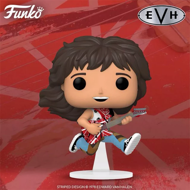 Фігурка Funko Pop! Rocks Едді Ван Гален із гітарою (59388) - 4
