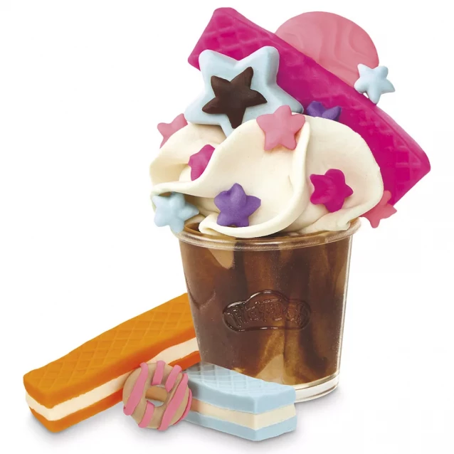 Набор для творчества с пластилином Play-doh Разноцветное кафе (F5836) - 10