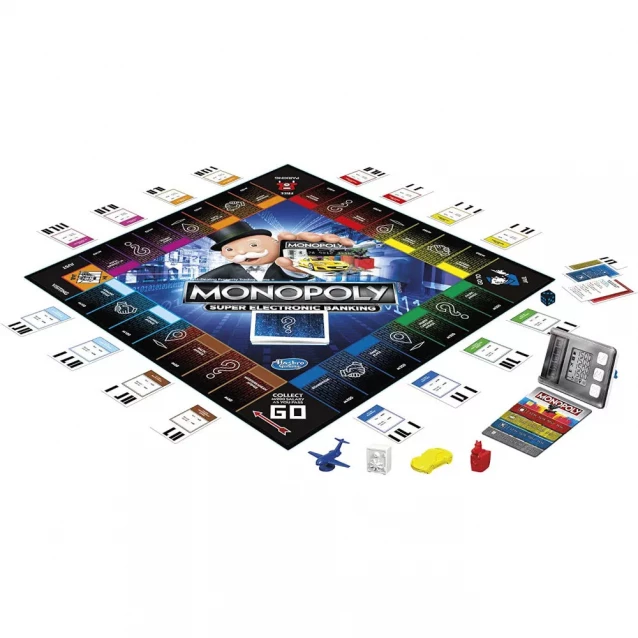 Настільна гра Monopoly Монополія Неперевершений електронний банкінг українська версія (E8978) - 4